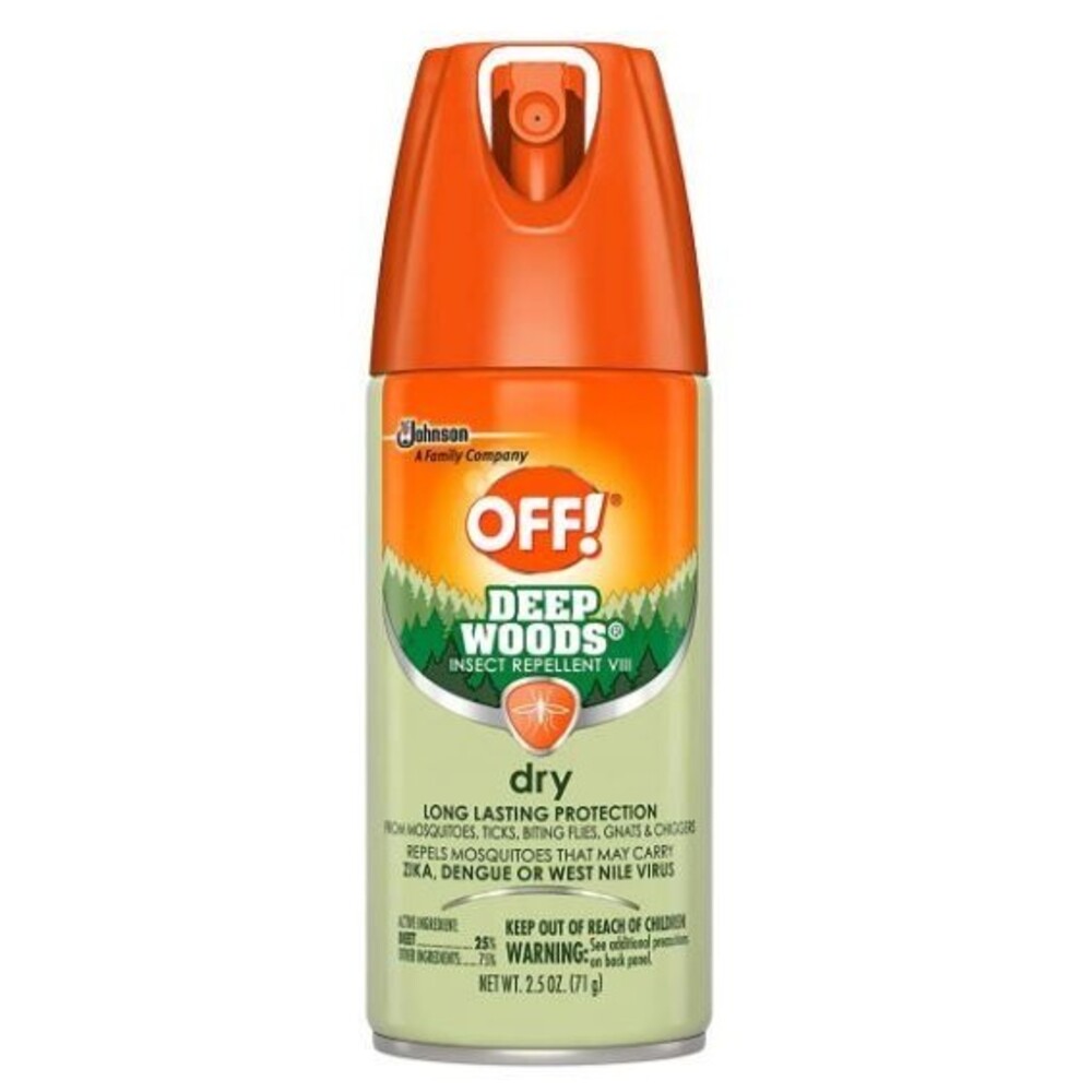 *Lot of 5* OFF! Deep Woods Dry Insect Repellent VIII NEW! 2.5oz each